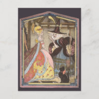 Cinderella and Fairy Godmother, Vintage Fairy Tale
