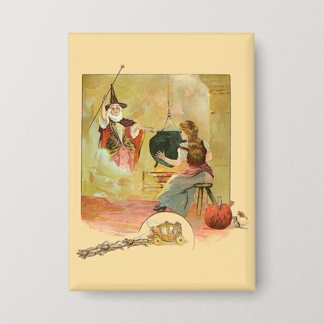 Cinderella And Her Fairy God Mother  (Front)