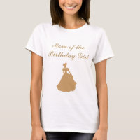 Cinderella Birthday Mom T-Shirt