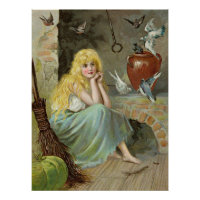 Cinderella by the fireside CC1170 Jenny Nyström