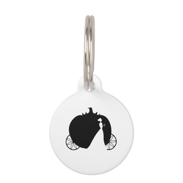 Cinderella Coach Pet Tag (Front)