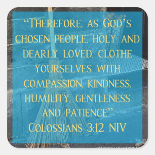 Cinderella Colossians 3:12 Stickers