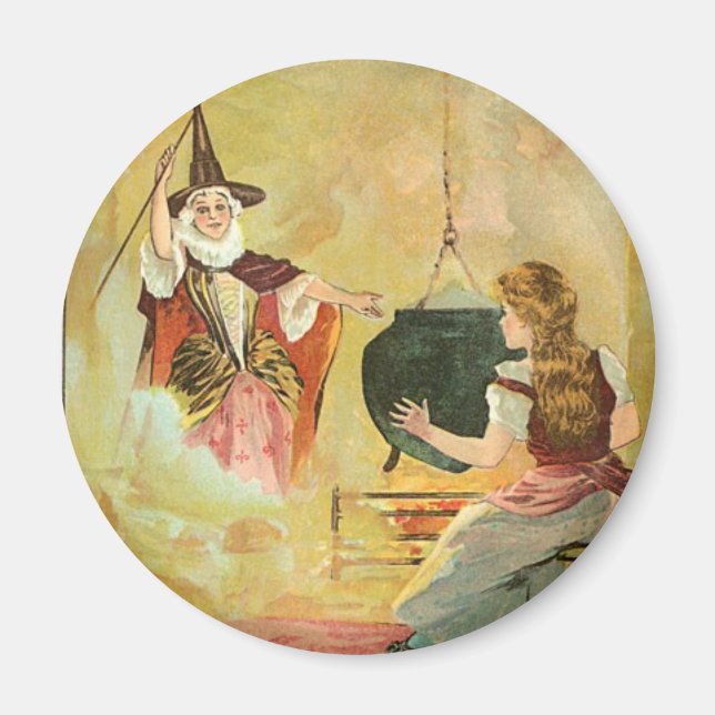 Cinderella Fairytale Magnet (Front)