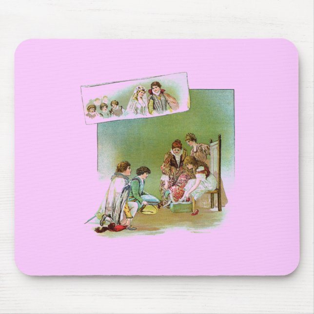 Cinderella Fairytale Mouse Pad (Front)