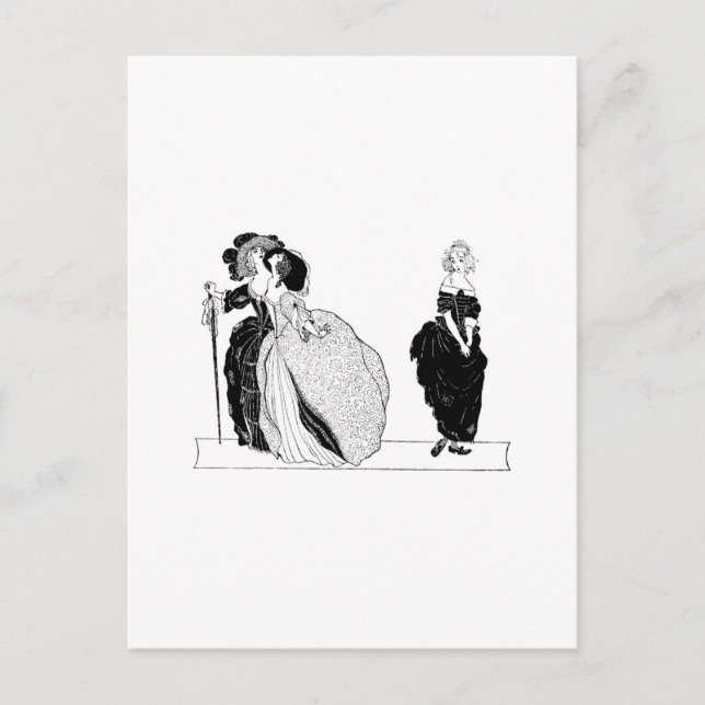 Cinderella & Her Snooty Stepsisters Postcard (Front)