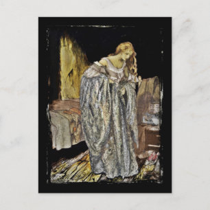 Cinderella in the Attic Postcard