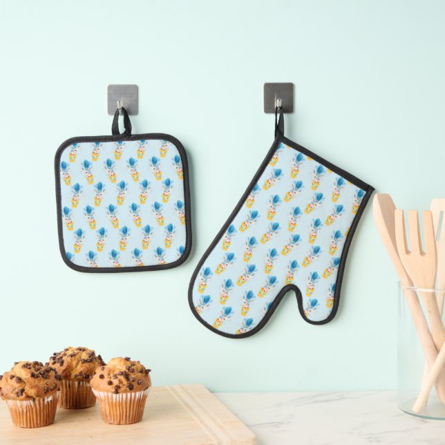 Cinderella Oven Mitt & Pot Holder Set (Insitu(Hanging))