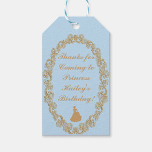 Cinderella Party Favour Tag