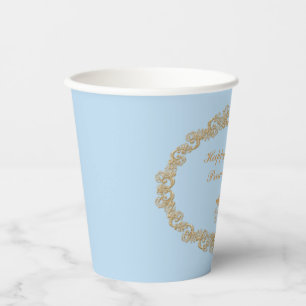 Cinderella Party Personalised  Paper Cups