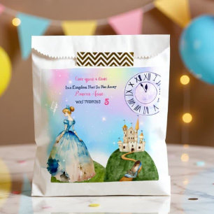 Cinderella Princess Birthday Kids  Favour Bags