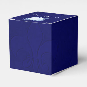 Cinderella Royal Blue Carriage Party Favour Boxes