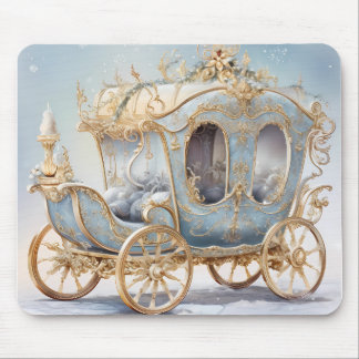  Cinderella’s Magical Coach - Winter Themed Mouse  Mouse Pad
