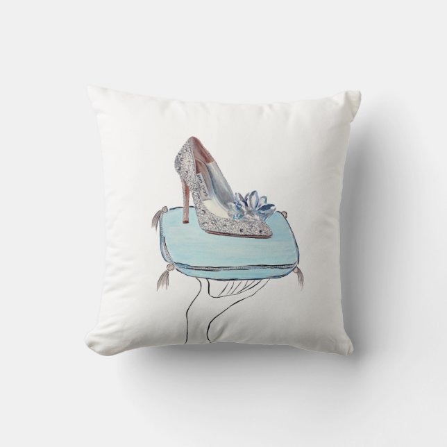 Cinderella’s slipper cushion (Front)