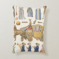 Cinderella, Vintage Victorian Paper Doll Toys