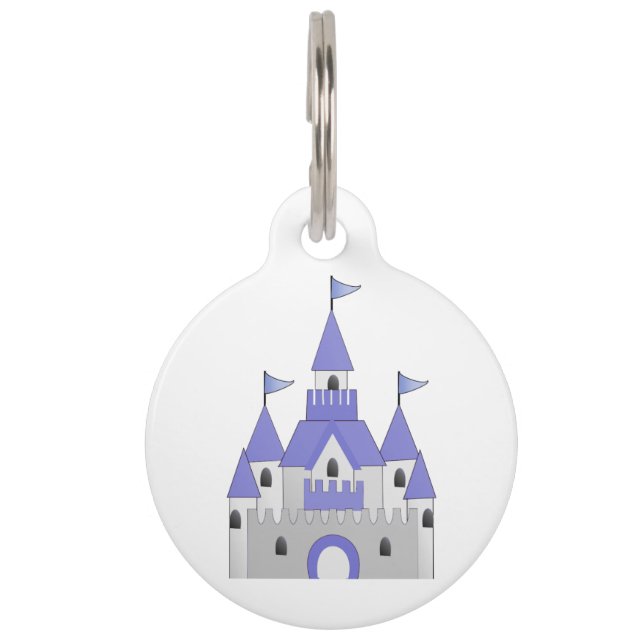 Cinderella's Castle Dog Tag (Front)
