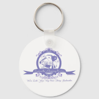 Cinderella's Cleaning Service Key Ring