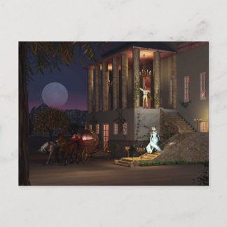 Cinderella's Coach Postcard