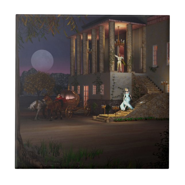 Cinderella's Coach Tile (Front)