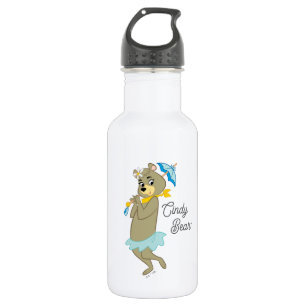Cindy Bear Holding Parasol 532 Ml Water Bottle