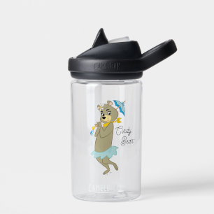 Cindy Bear Holding Parasol Water Bottle