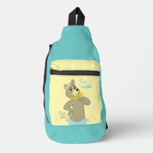 Cindy Bear Playful Pose Sling Bag