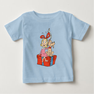 Cindy Lou Who and Max on a Present Baby T-Shirt