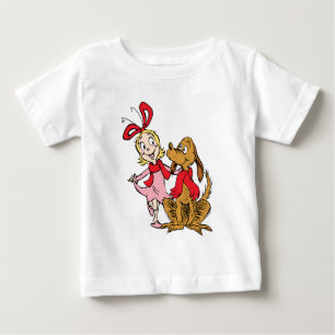 Cindy Lou Who and Max the Dog Baby T-Shirt
