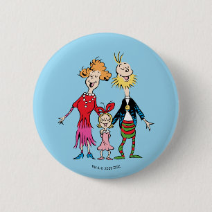 Cindy Lou Who's Family Portrait 6 Cm Round Badge