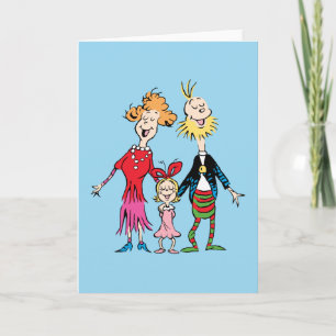 Cindy Lou Who's Family Portrait Card