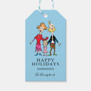 Cindy Lou Who's Family Portrait Gift Tags