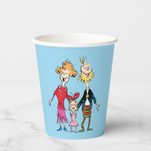 Cindy Lou Who's Family Portrait Paper Cups