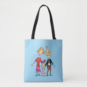 Cindy Lou Who's Family Portrait Tote Bag