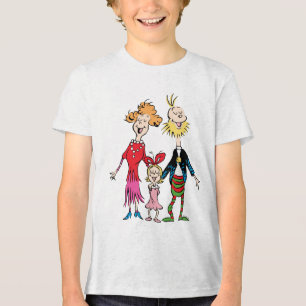 Cindy Lou Who's Family Portrait Tri-Blend Shirt