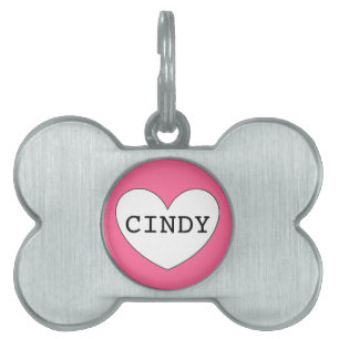 ❤️  CINDY pet tag by dalDesignNZ