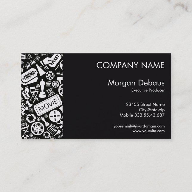 CINEMA BUSINESS CARD (Front)