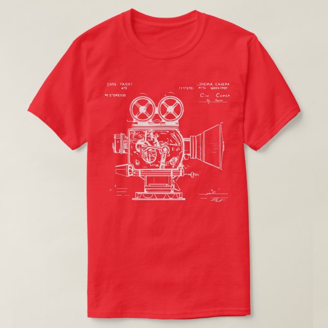 cinema camera design T-Shirt (Design Front)