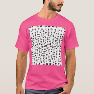 Cinema Cinema Black Pattern T-Shirt