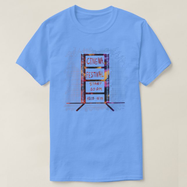 Cinema festival day T-Shirt (Design Front)
