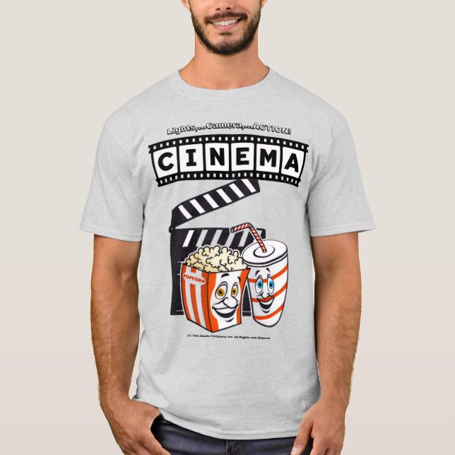 *[CINEMA]* Logo & Graphic's T-Shirt (Front)