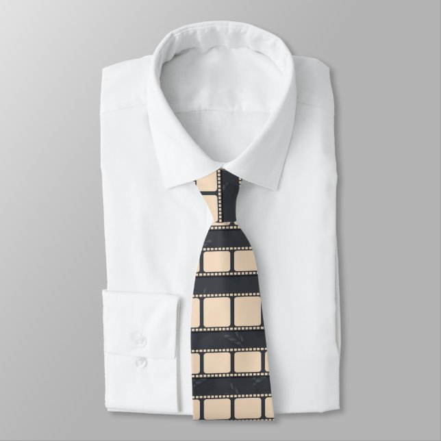 Cinema Movie Party Theme Film Neck Tie (Tied)