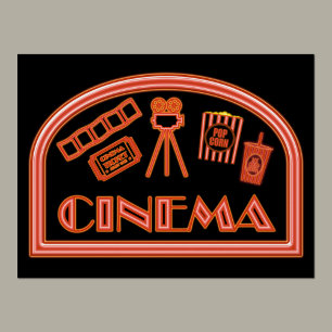 Cinema Neon Sign
