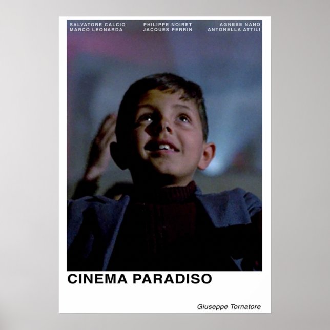 Cinema Paradiso Poster (Front)