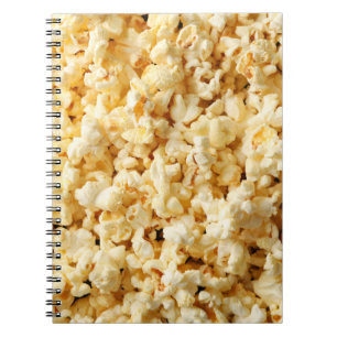 Cinema Popcorn Full Background. Notebook