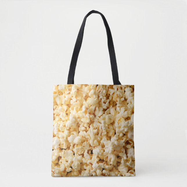 Cinema Popcorn Full Background. Tote Bag (Front)