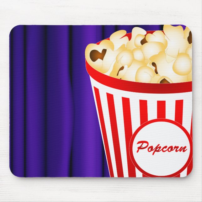 Cinema Popcorn Mouse Pad (Front)