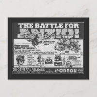 Cinema poster for film, "Battle for Anzio"