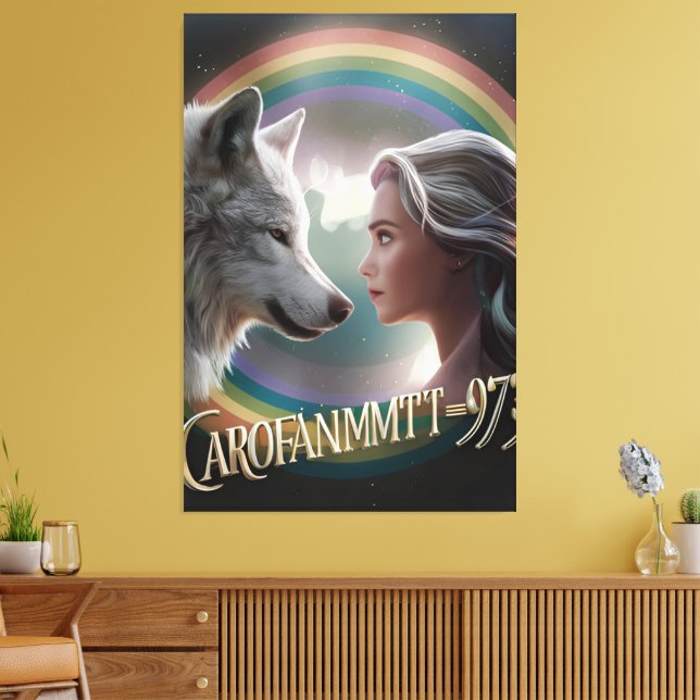 Cinematic Blank Canvas Artistic Wall Art & Poster (Insitu(LivingRoom))