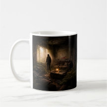 Cinematic Dystopian Art Coffee Cup