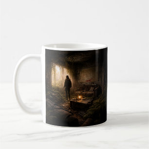 Cinematic Dystopian Art Coffee Cup