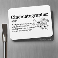 Cinematographer Definition - DP 3" x 4" Flex